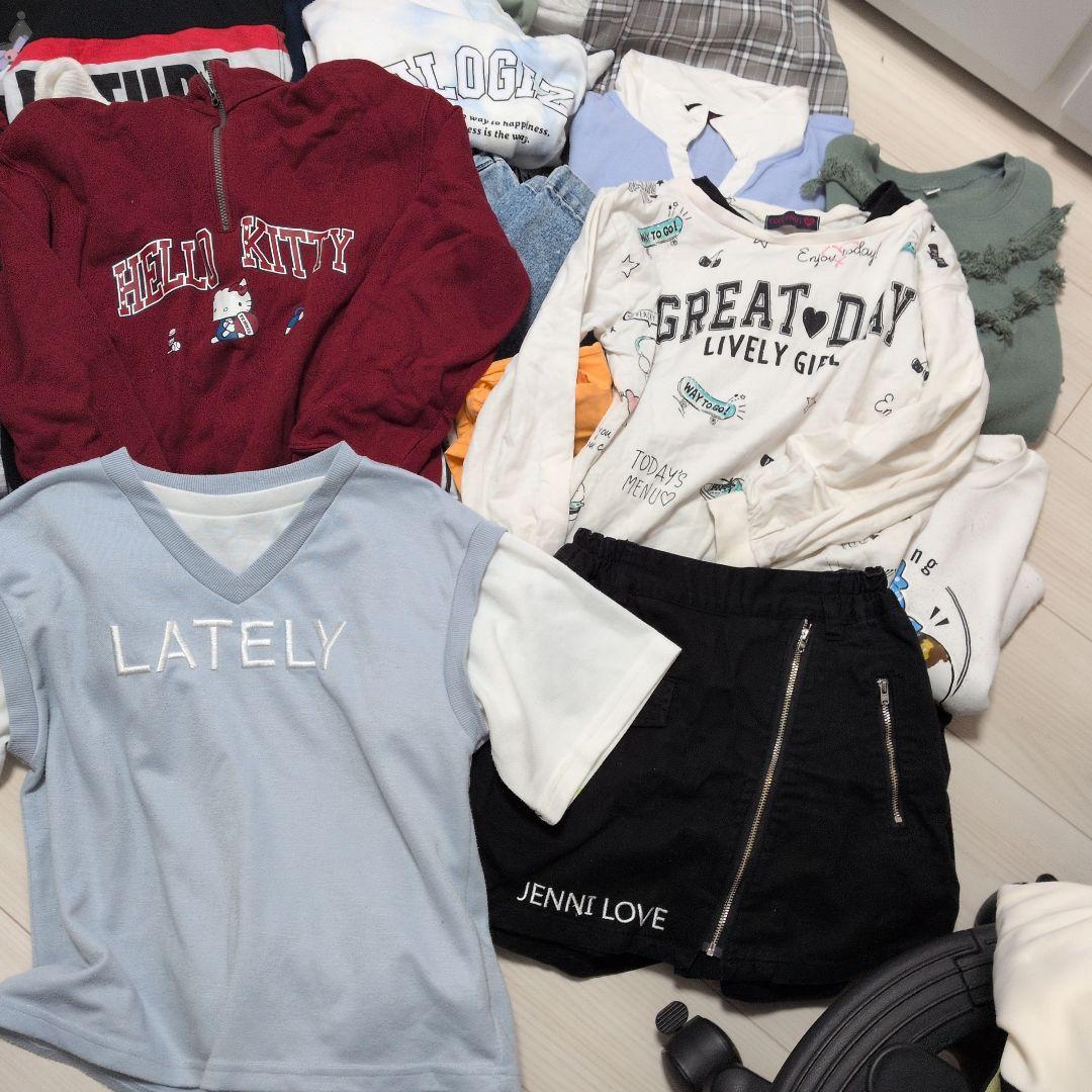 女の子 まとめ売り　140 大量 秋冬 春夏 高学年