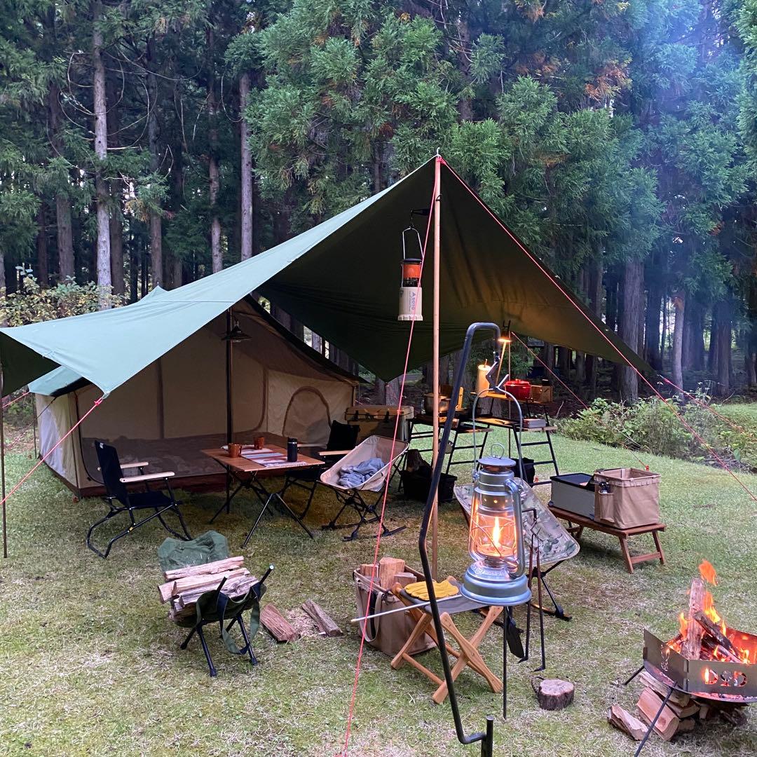 DODエイテント、ヒレタープ、ビックタープポール3点SET‼️