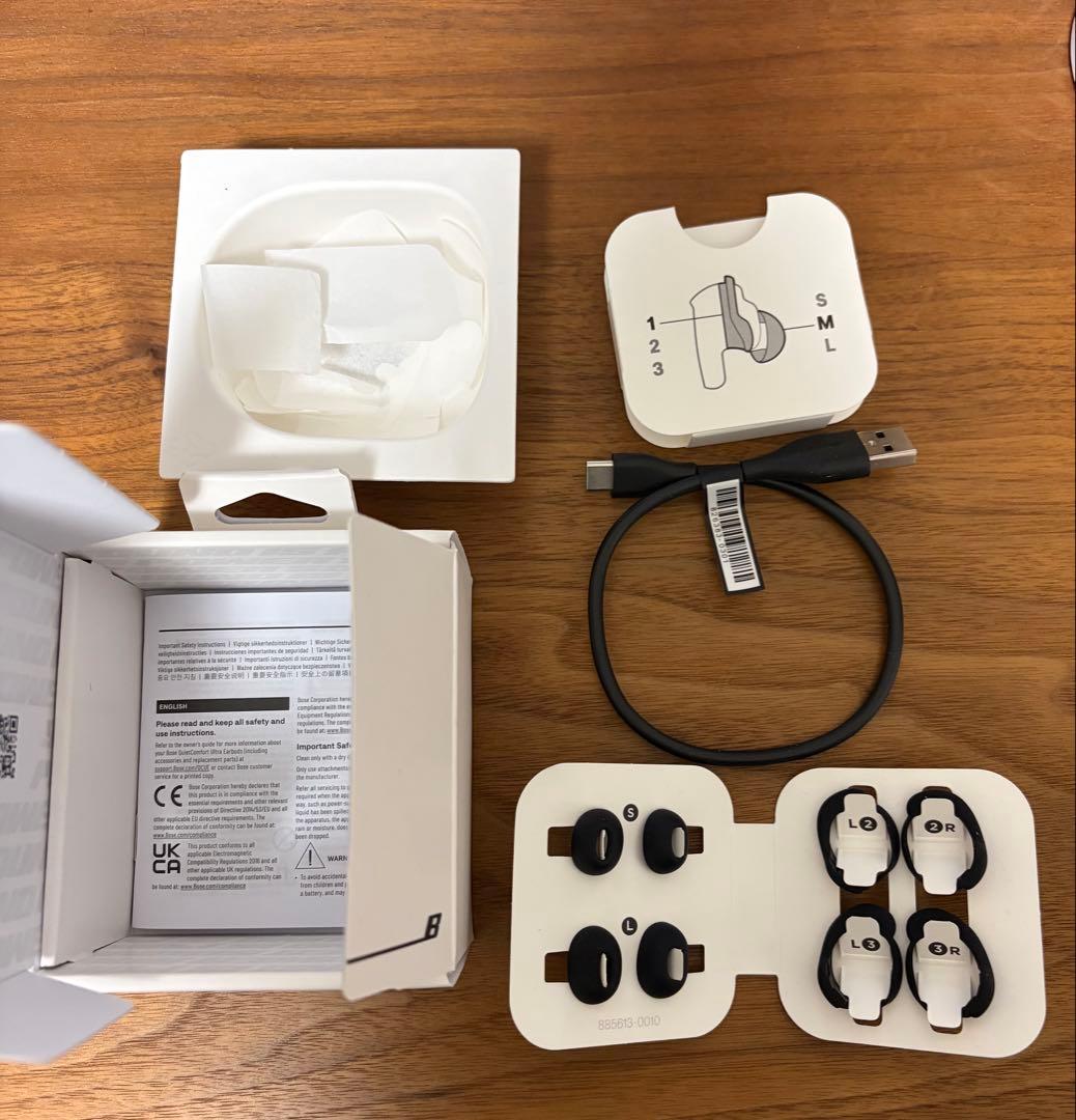 ★ Bose QuietComfort Ultra Earbuds（第1世代）