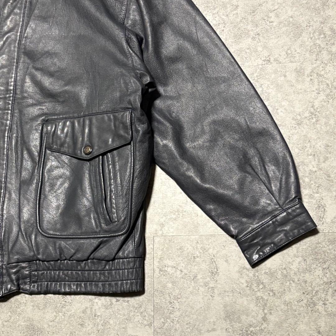 archive フライトジャケット　A2 羊革 SUB URBAN グレー　LL