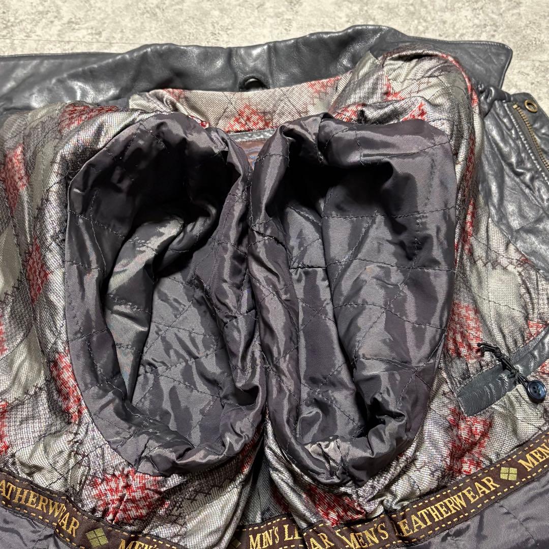 archive フライトジャケット　A2 羊革 SUB URBAN グレー　LL