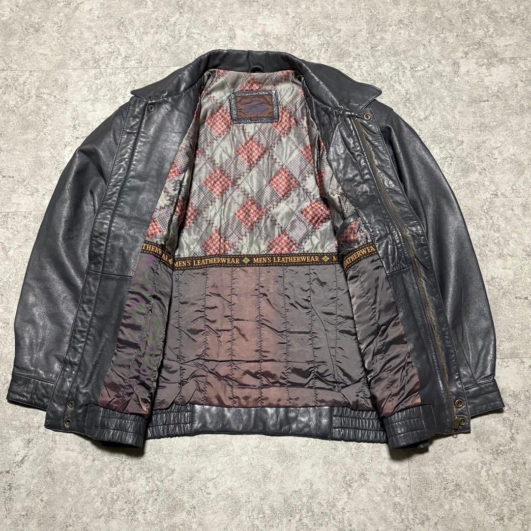 archive フライトジャケット　A2 羊革 SUB URBAN グレー　LL