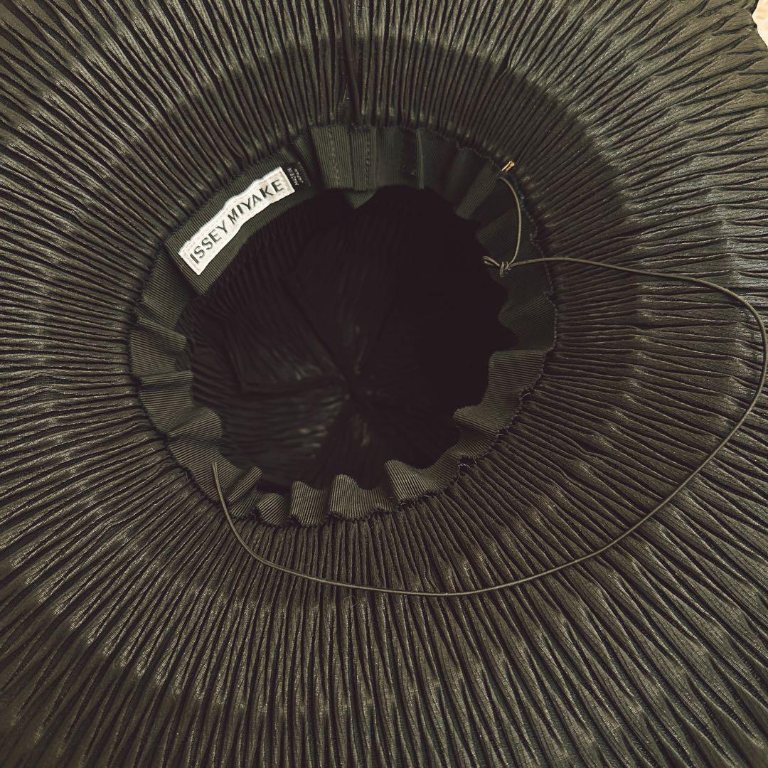 帽子 super rare ISSEYMIYAKE Pleated hat Japan