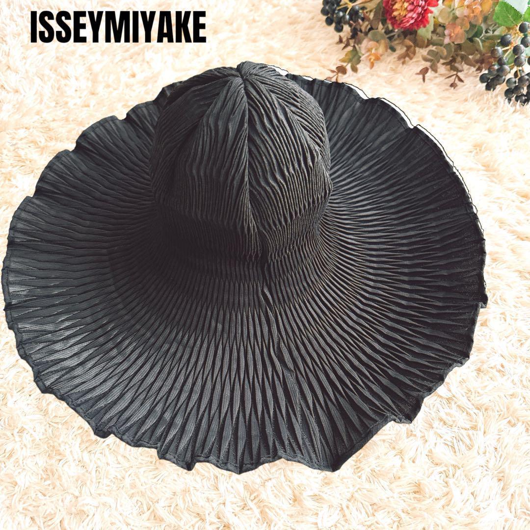 帽子 super rare ISSEYMIYAKE Pleated hat Japan