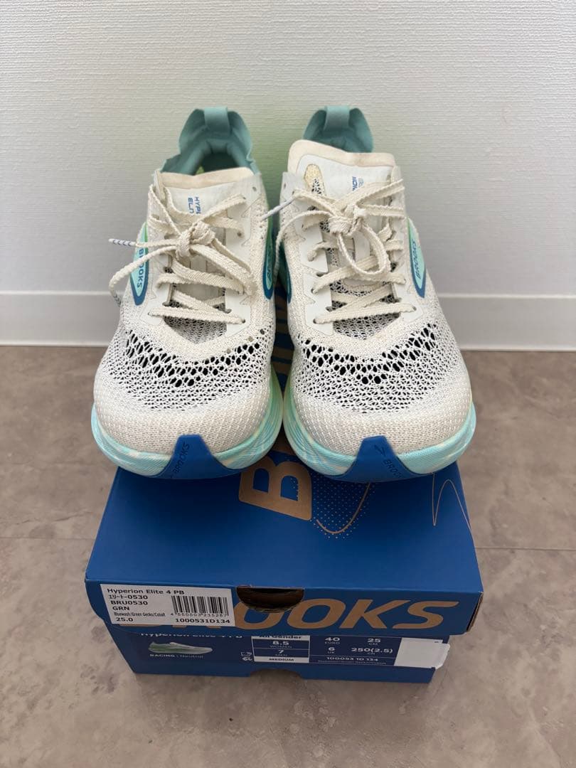 Brooks ハイペリオンエリート4PB 25.0cm