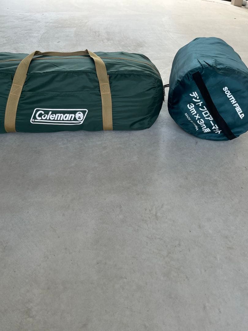 コールマン　タフワイドドーム EX III フロアマット付き