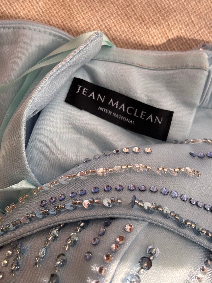 JEAN MACLEAN 水色 マーメイドドレス