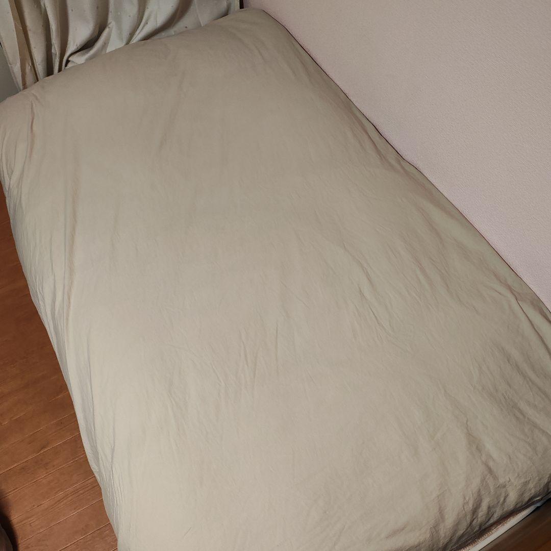 羽毛布団 シングル マザーグース ハンガリー産ホワイトマザーグースダウン93％