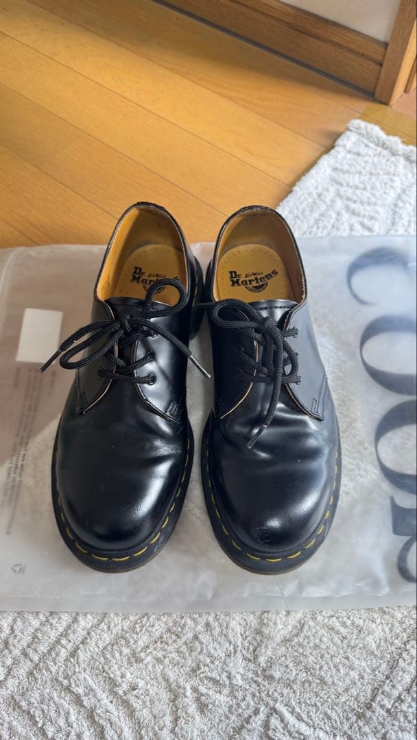 さ*け様 Dr. Martens ドクターマーチン　3ホール　ブラック