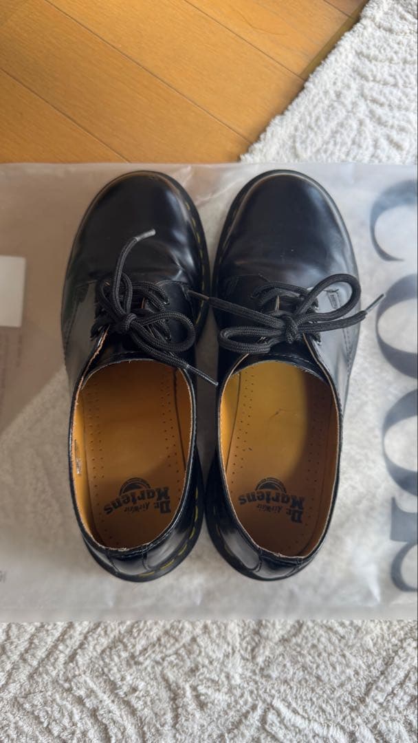 さ*け様 Dr. Martens ドクターマーチン　3ホール　ブラック