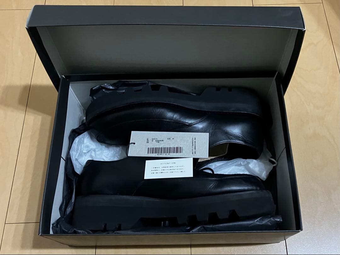 付属品完備 LAD MUSICIAN U-Tip Shoes 42