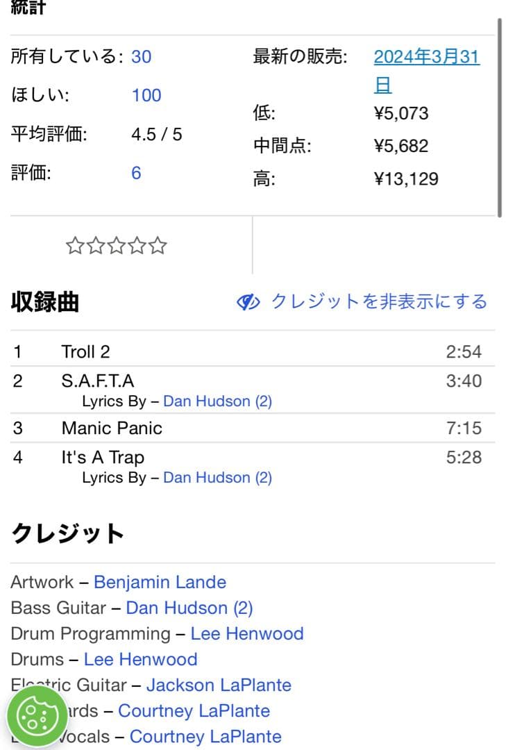 洋楽 UNICRON/ POWERBOMB CD