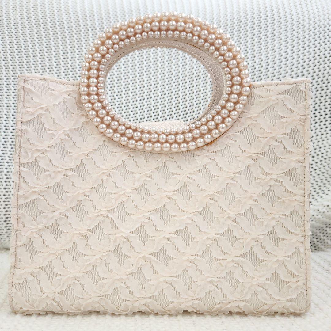 【3点セット】ミントグリーン レース パーティードレス バッグ パンプス