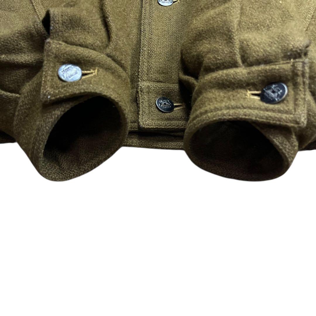 80s BONEVILLE Navy Arcti フライト ジャケット ウール