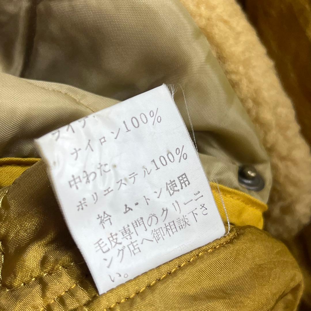 80s BONEVILLE Navy Arcti フライト ジャケット ウール