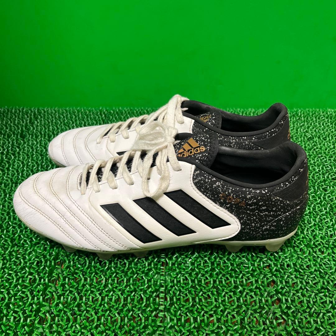 アディダス サッカースパイク コパ18.2-ジャパン HG(ホワイト×ブラック)