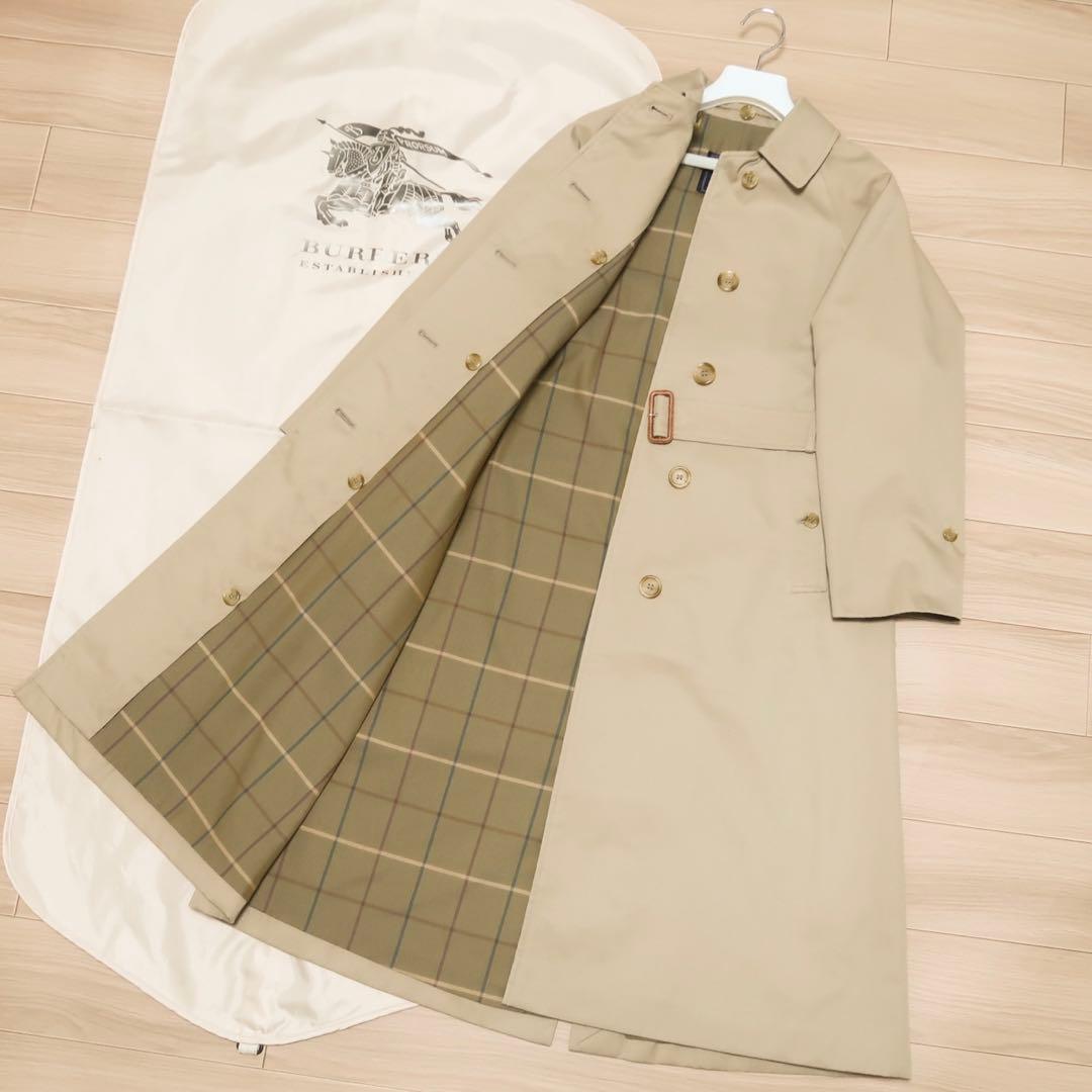 一枚袖 英国製 ヴィンテージ BURBERRY ステンカラーコート バーバリー