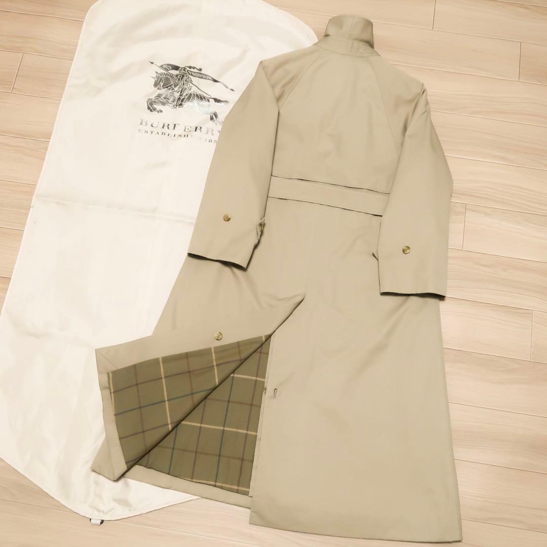 一枚袖 英国製 ヴィンテージ BURBERRY ステンカラーコート バーバリー