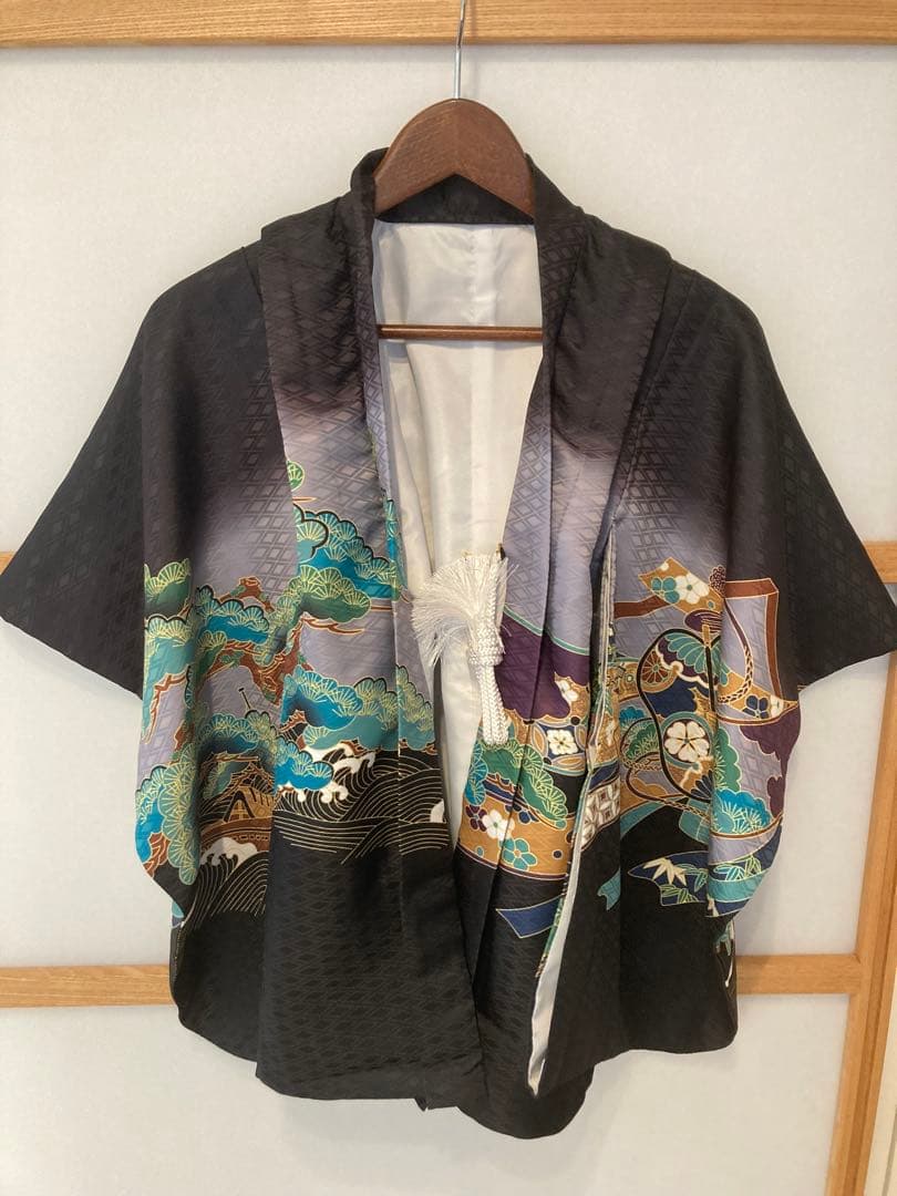 【五歳　七五三　袴　着物セット】※肩上げ済