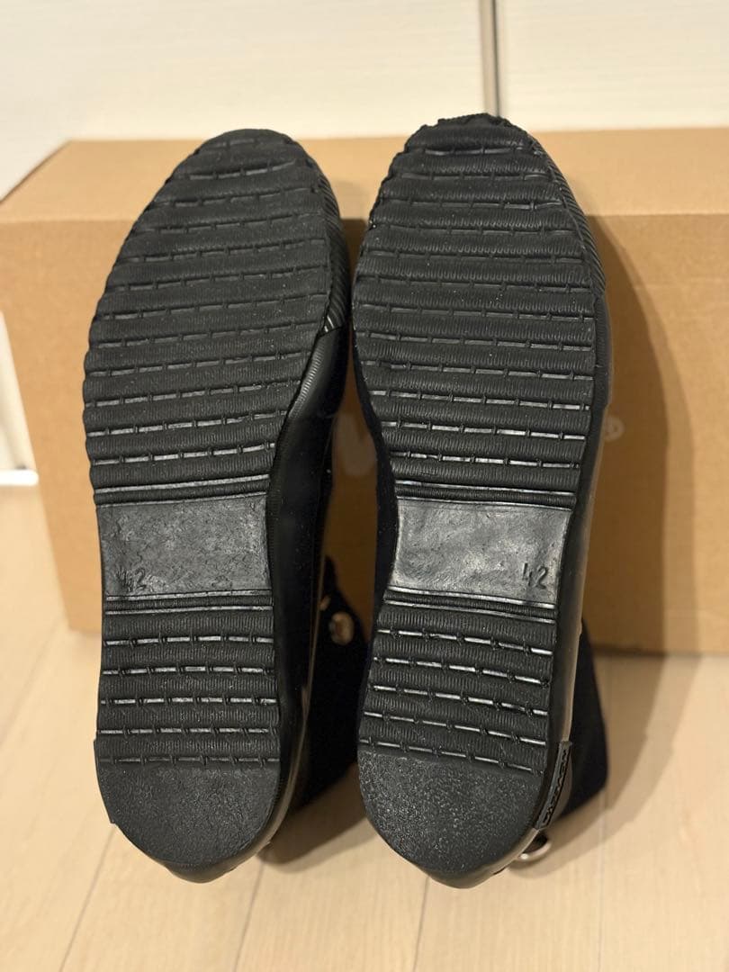 【防水】NOVESTA ラバースニーカー ブラック 42(27cm相当)