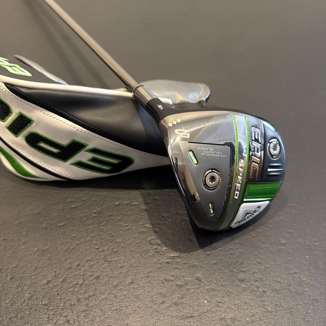 【激レア】Callaway Epic Speed 5w 18° ♢♢♢T