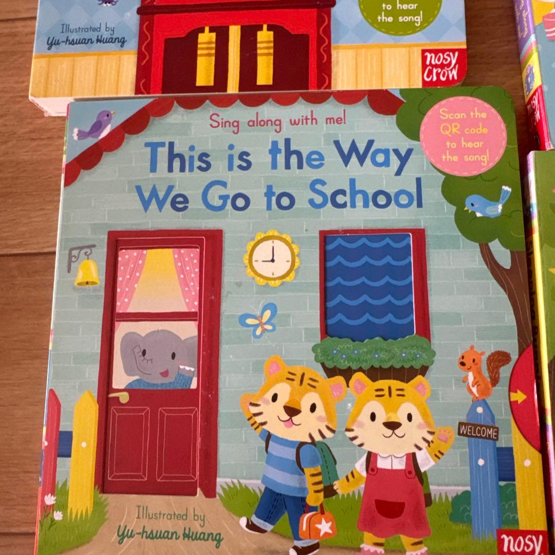 Sing along wite me! 13冊(英語、絵本、童謡)