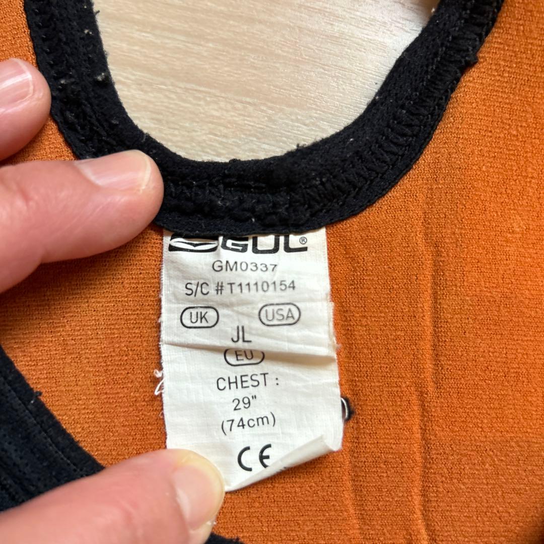 GUL ウェットスーツ ノースリーブ 黒　JL