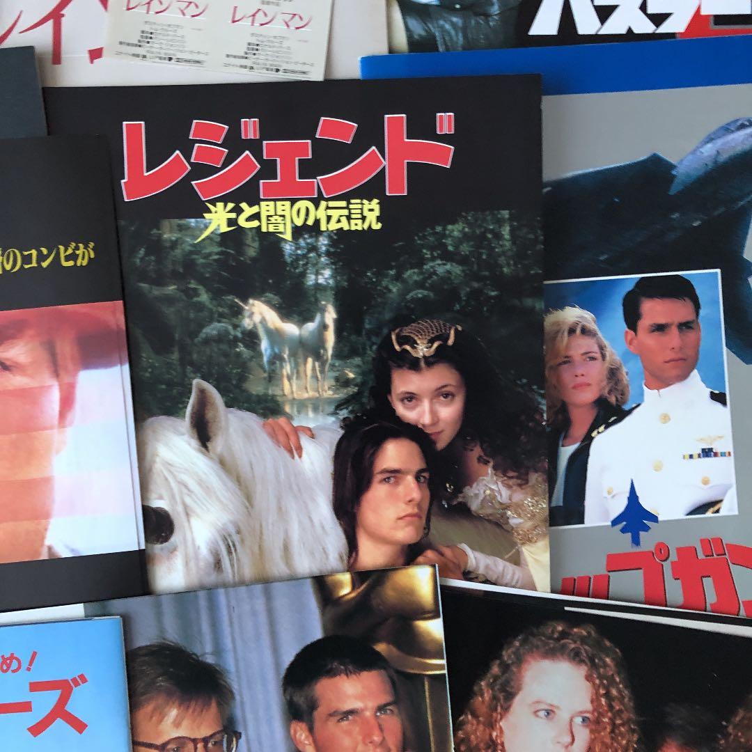 トップガン　トム・クルーズ　パンフ　チラシ　半券　雑誌TIME スクリーン特集