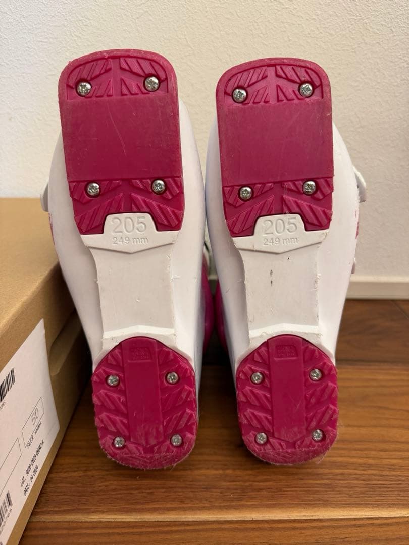 ジュニアスキー２点セット HEAD 117cm ラングLANGE 20.5cm