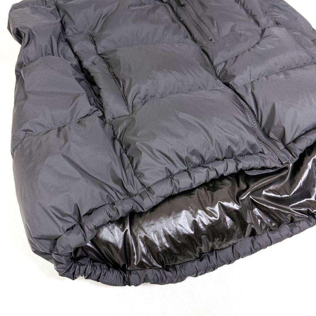 【美品】UNIQLO +J ダウンボリュームベスト 大きいサイズ ダークグレー
