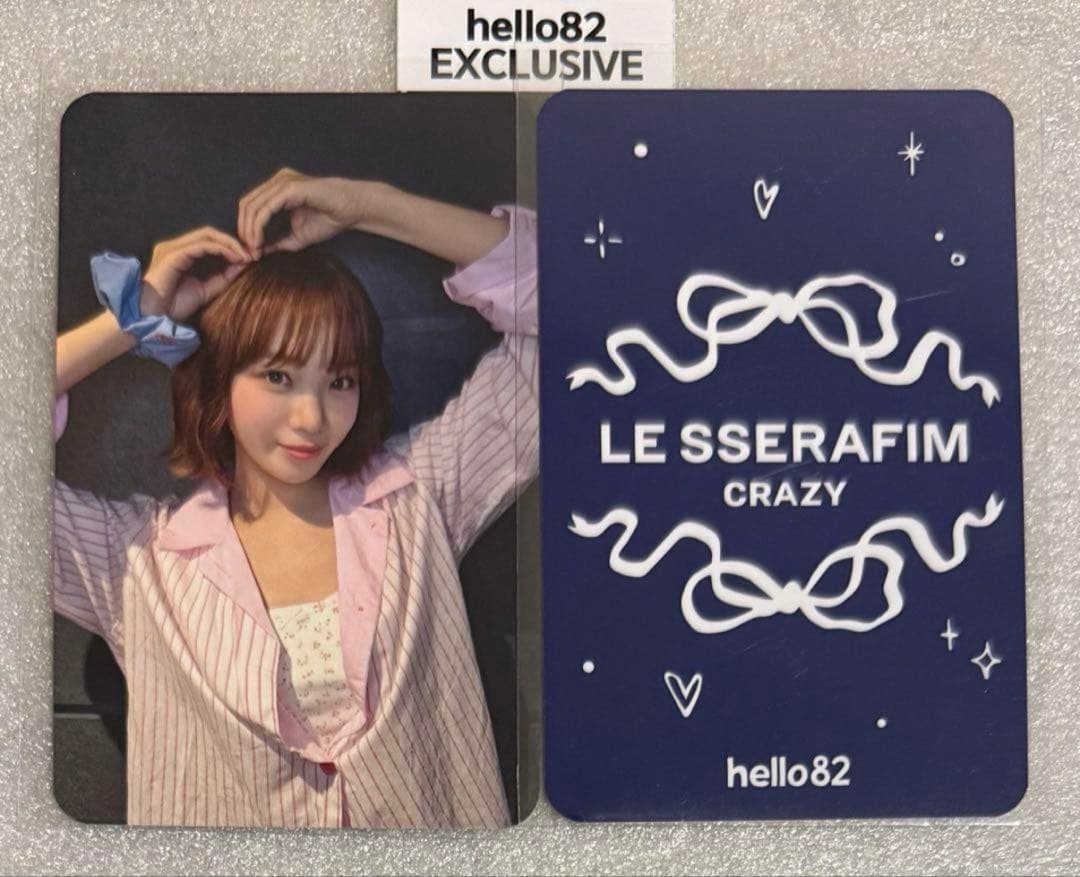 LE SSERAFIM CRAZY hello82 RIBBON チェウォン