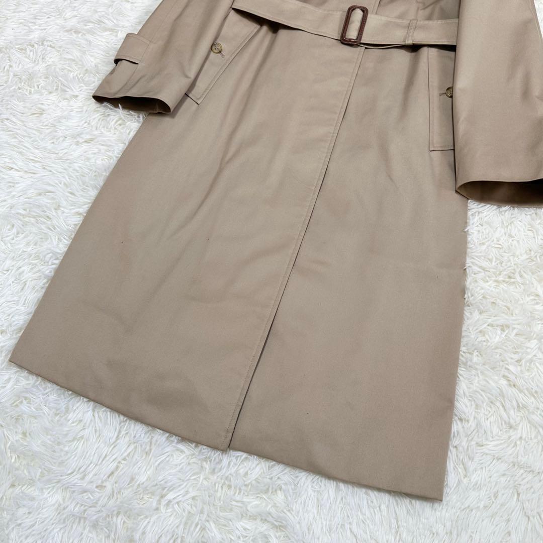 バーバリーロンドン ベージュ バルマカーンコート ノバチェック ベルト 英国製