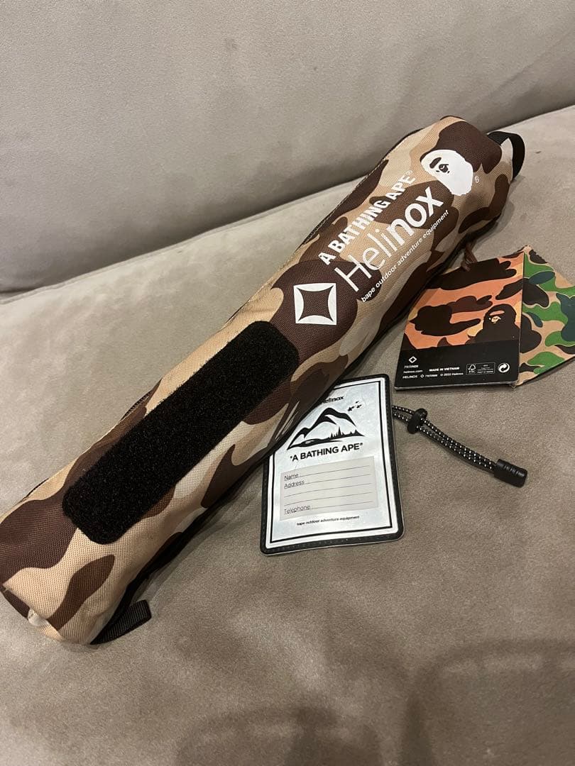 ヘリノックス　スツール　エイプAPE別注モデル