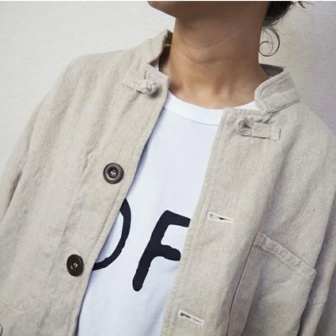 ichi Antiquite's 綿麻vintageツイルジャケット