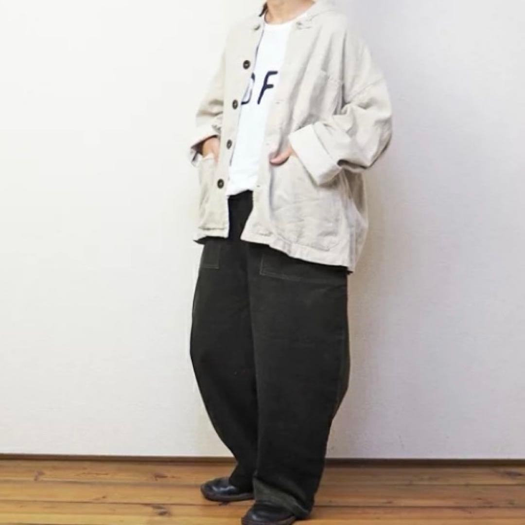 ichi Antiquite's 綿麻vintageツイルジャケット