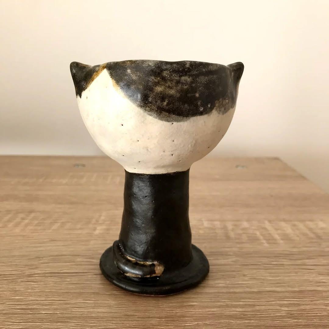 松浦唱子 ねこ グラス