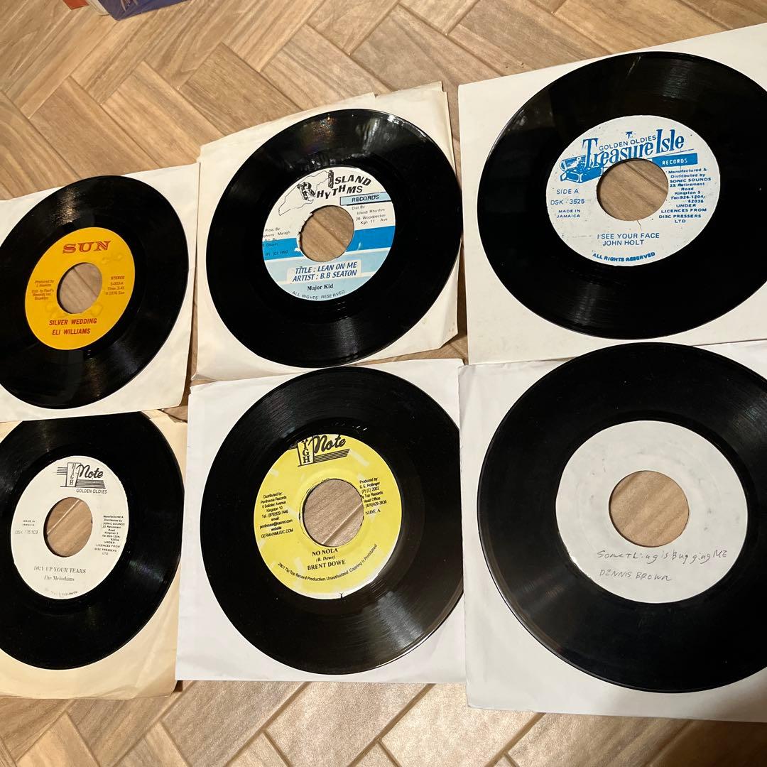 b*e様 レゲエ7インチレコードまとめ売り　70枚　良盤名曲多数！