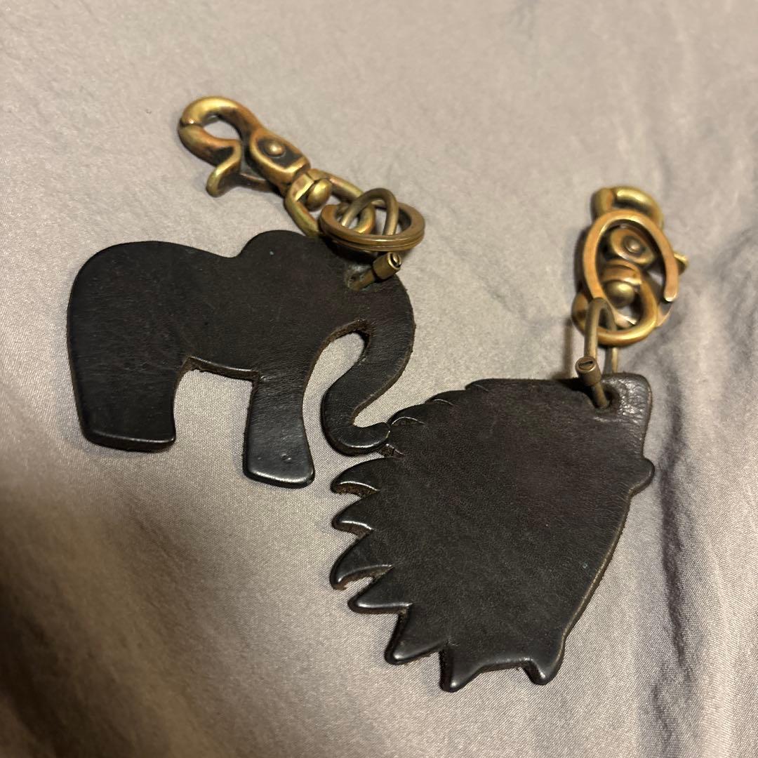 リ*J様 Artmatic ft. Diggy-MO' アニマルレザー キーホル