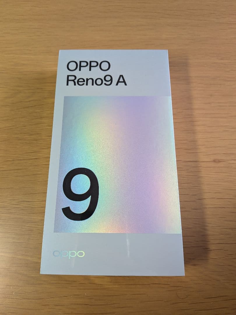 新品未開封(シュリンク付き)　OPPO Reno9A 128GB ナイトブラック