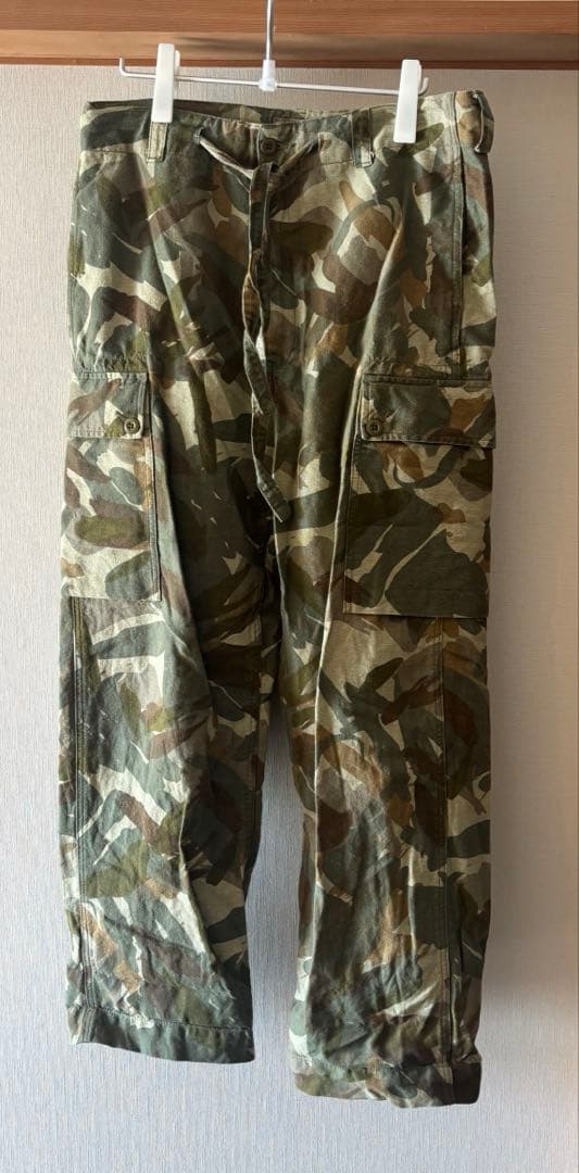 ま*。様 LYBRO NIGEL CABOURN カーゴパンツ 迷彩柄 34