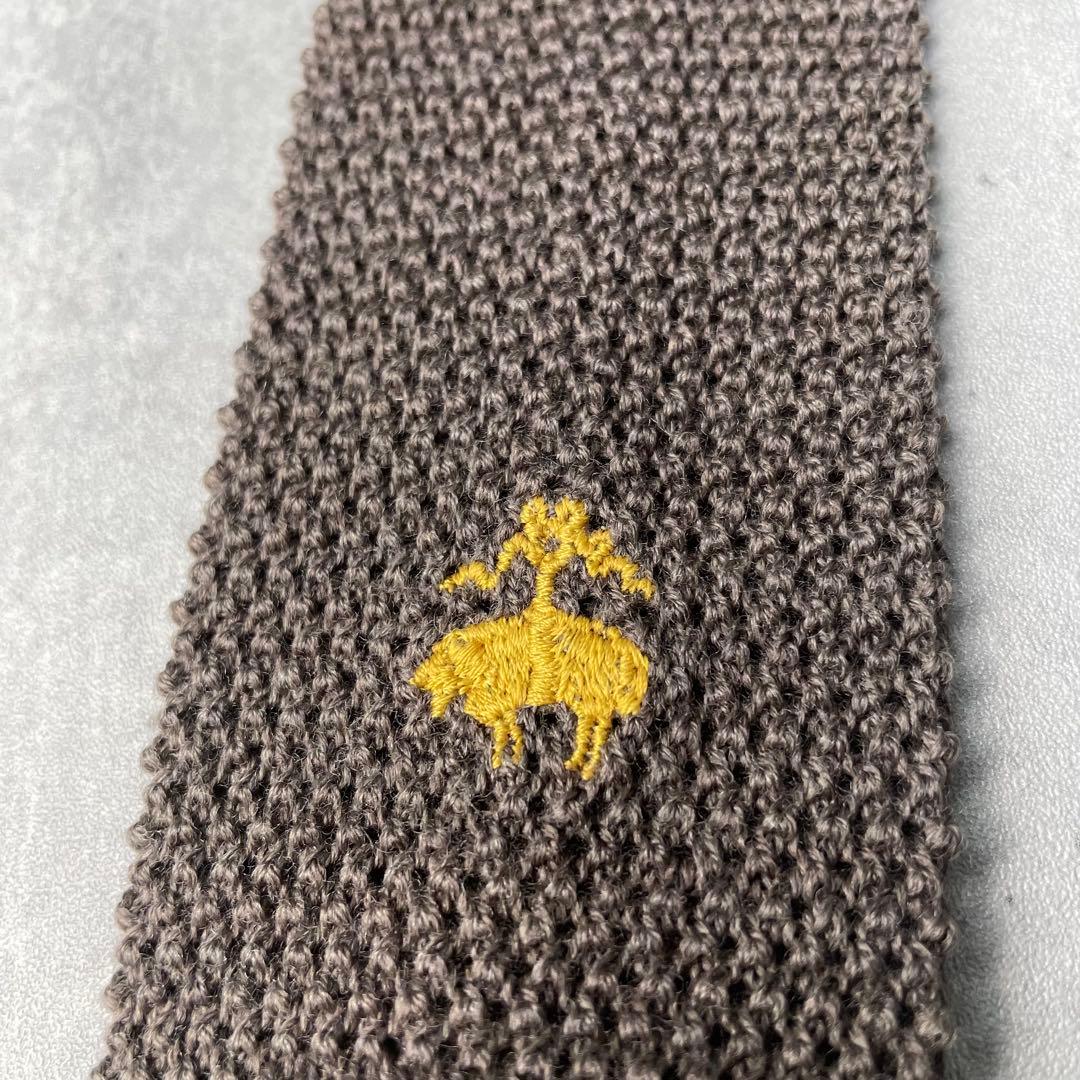 新品 Brooks Brothers ゴールデンフリース ニットタイ ネクタイ