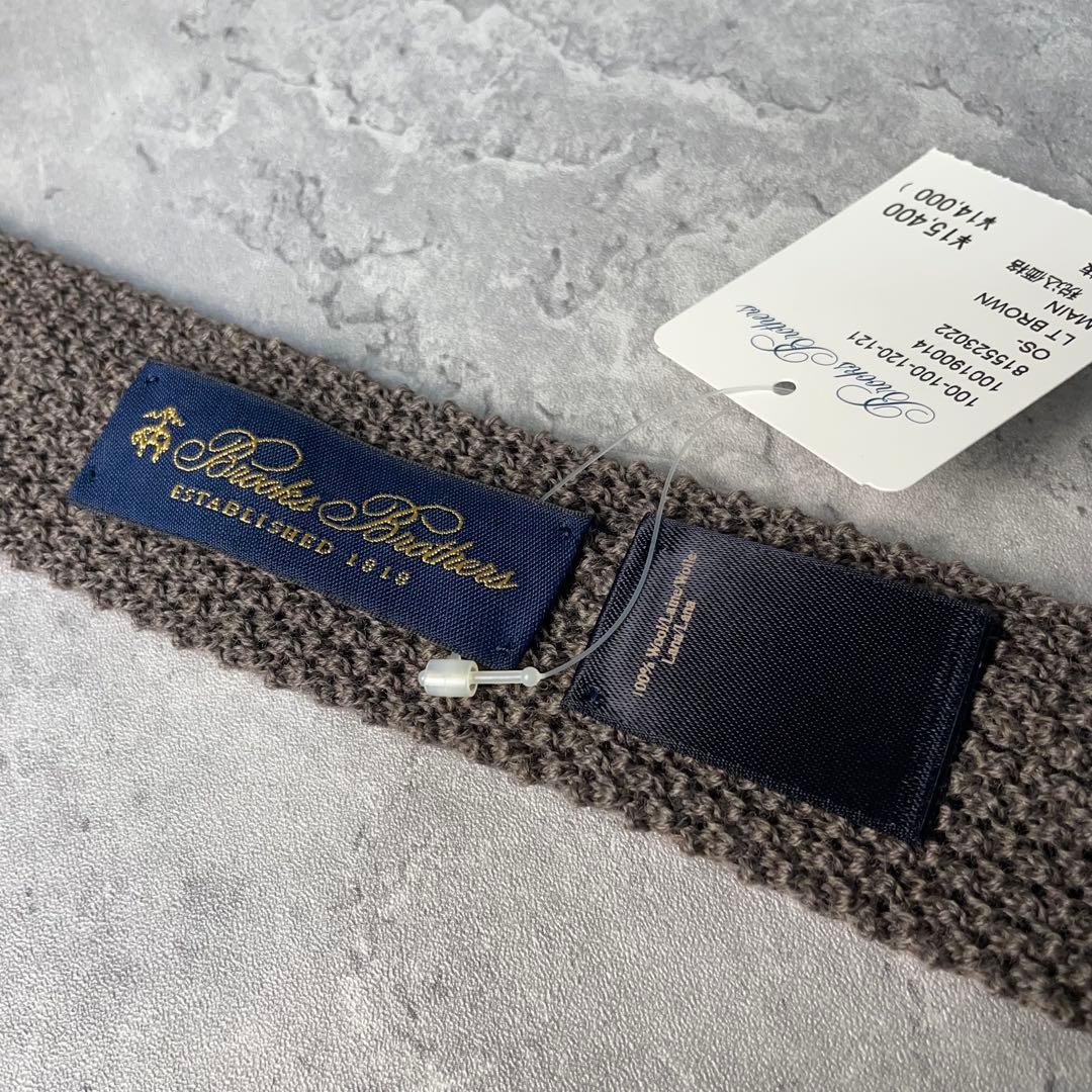 新品 Brooks Brothers ゴールデンフリース ニットタイ ネクタイ