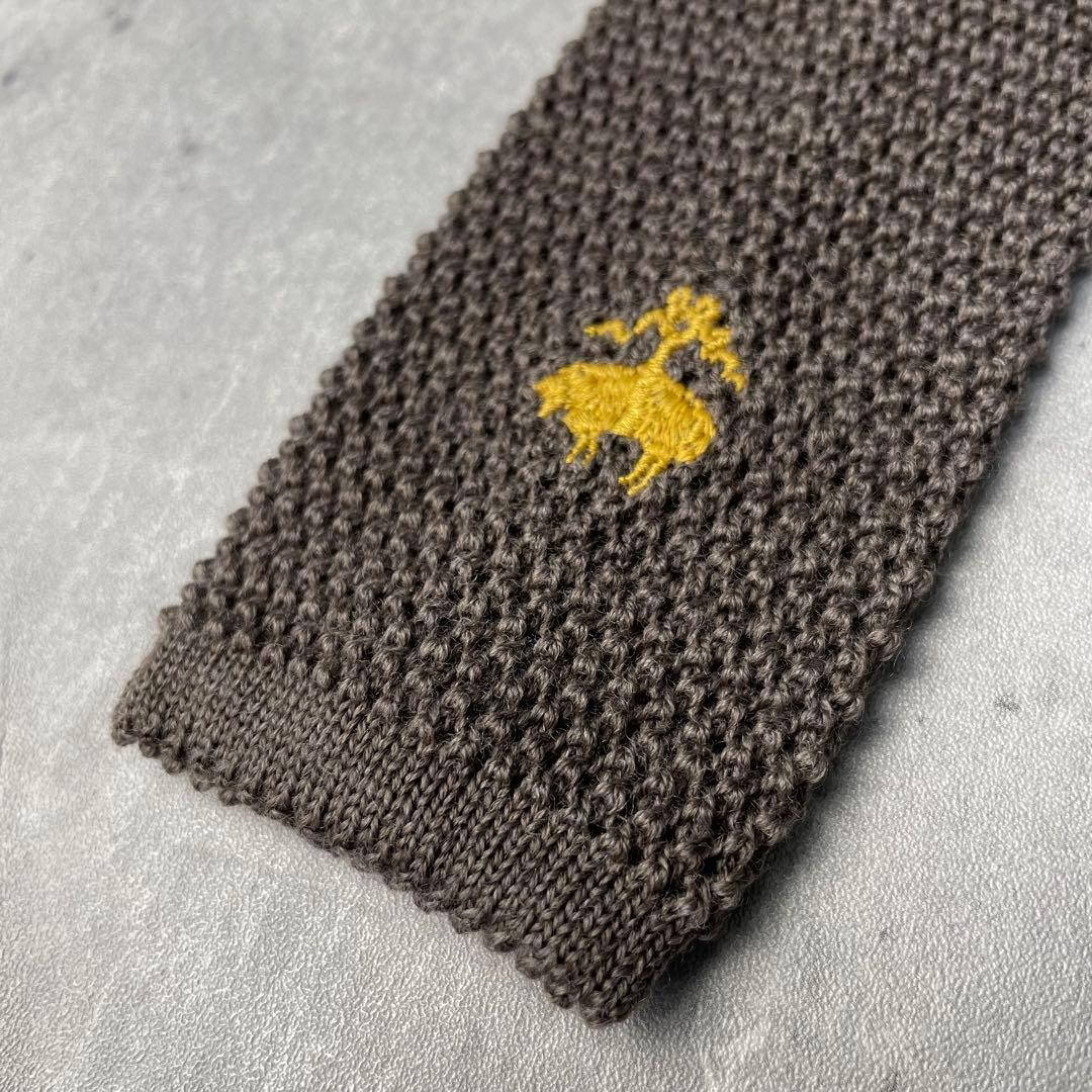 新品 Brooks Brothers ゴールデンフリース ニットタイ ネクタイ