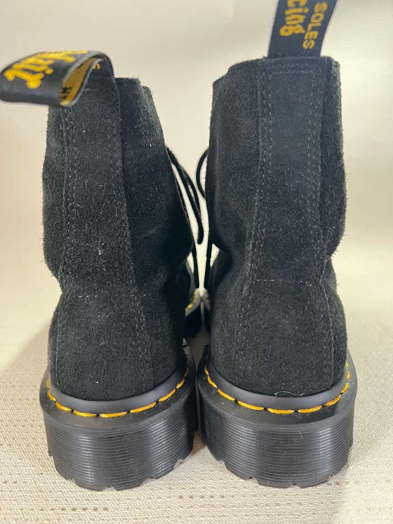 UK7_26cm Dr.Martens PASCAL スエード スチールトゥ