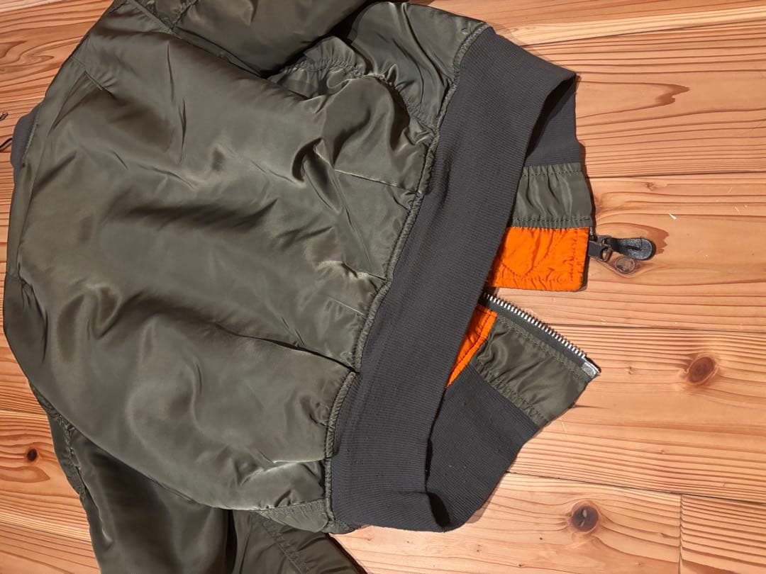 ALPHA MA-1 USA製　Lサイズ