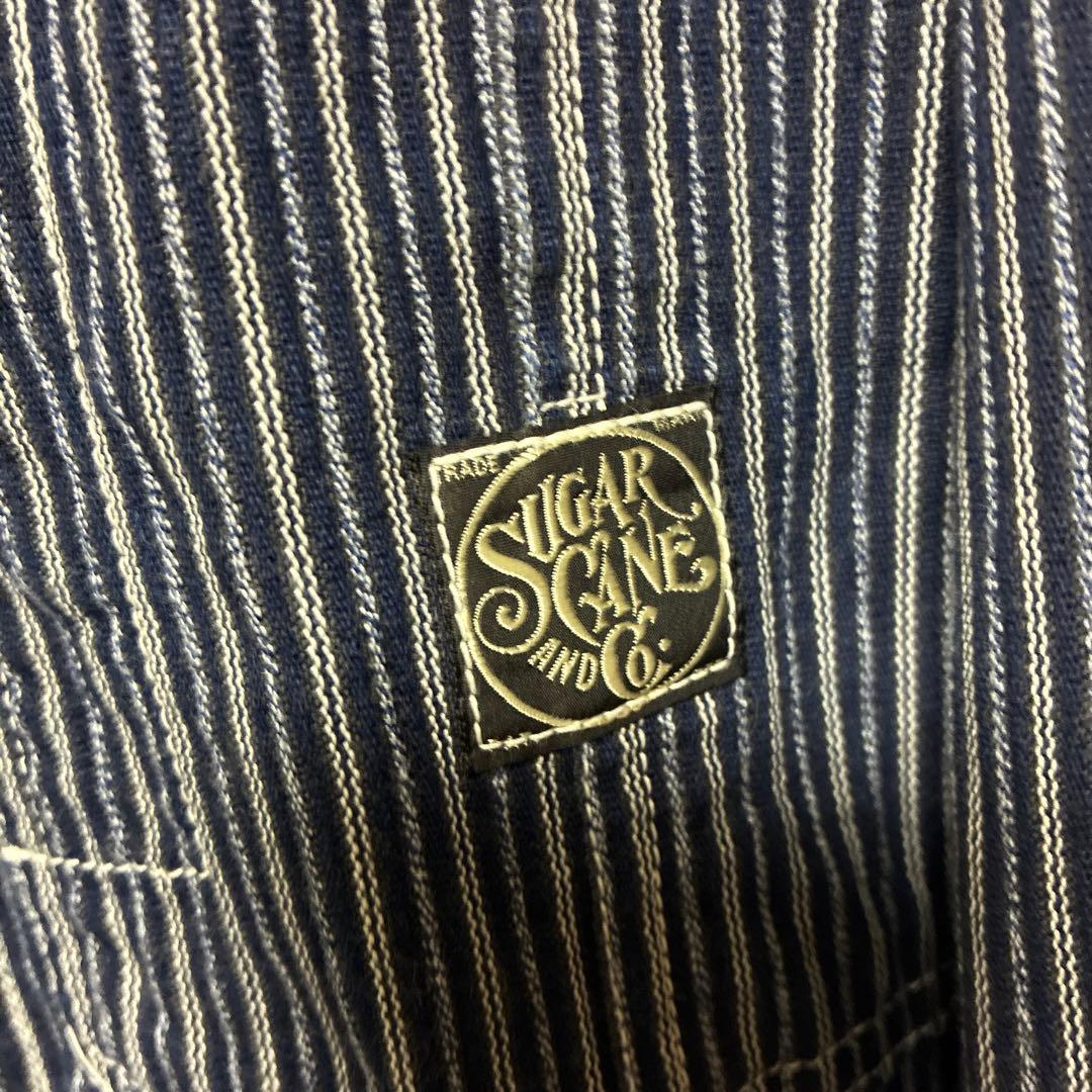 シュガーケーン　596 カバーオール 40サイズ　ストライプ