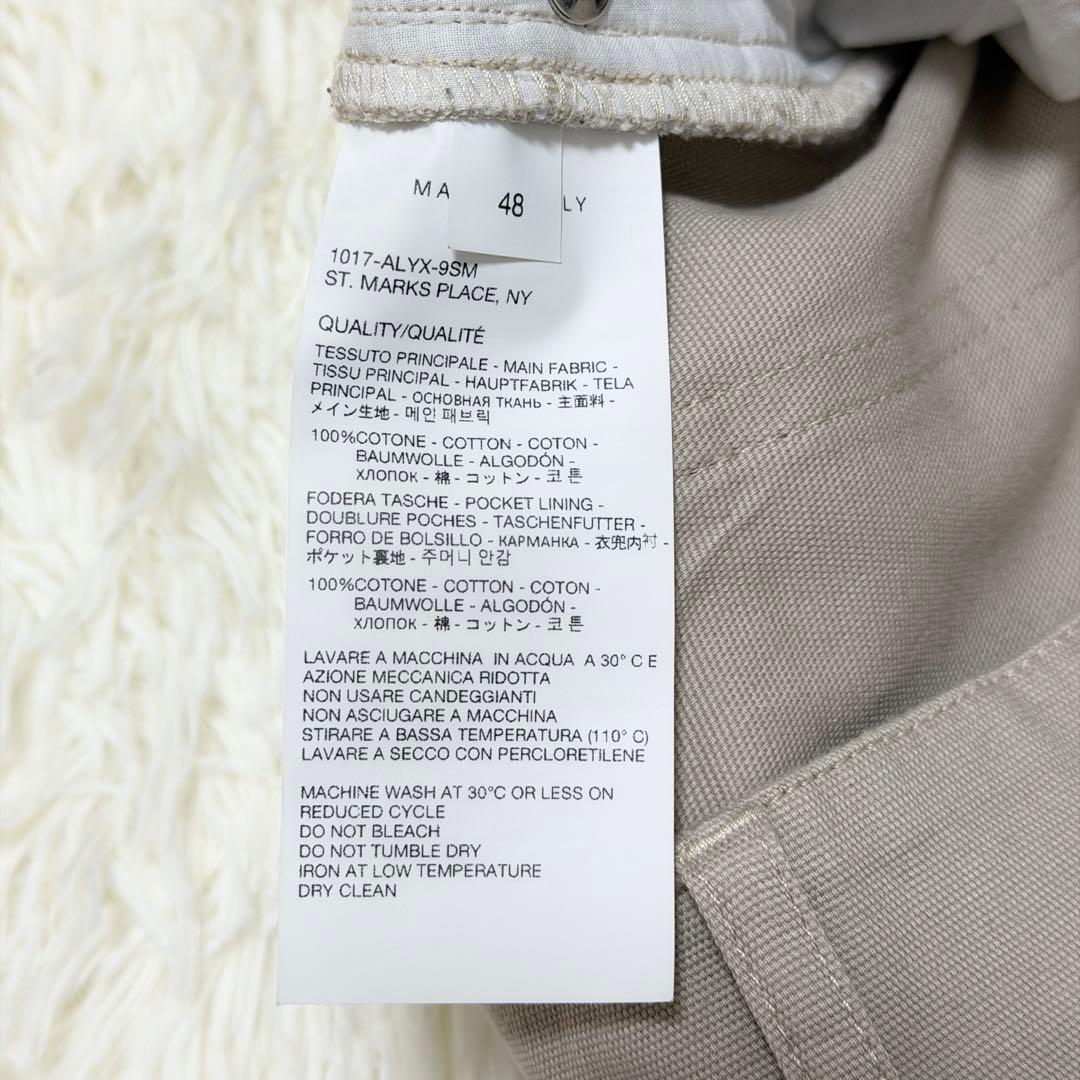 1017 ALYX 9SM ALYX アリクス パンツ カーゴパンツ 48 L