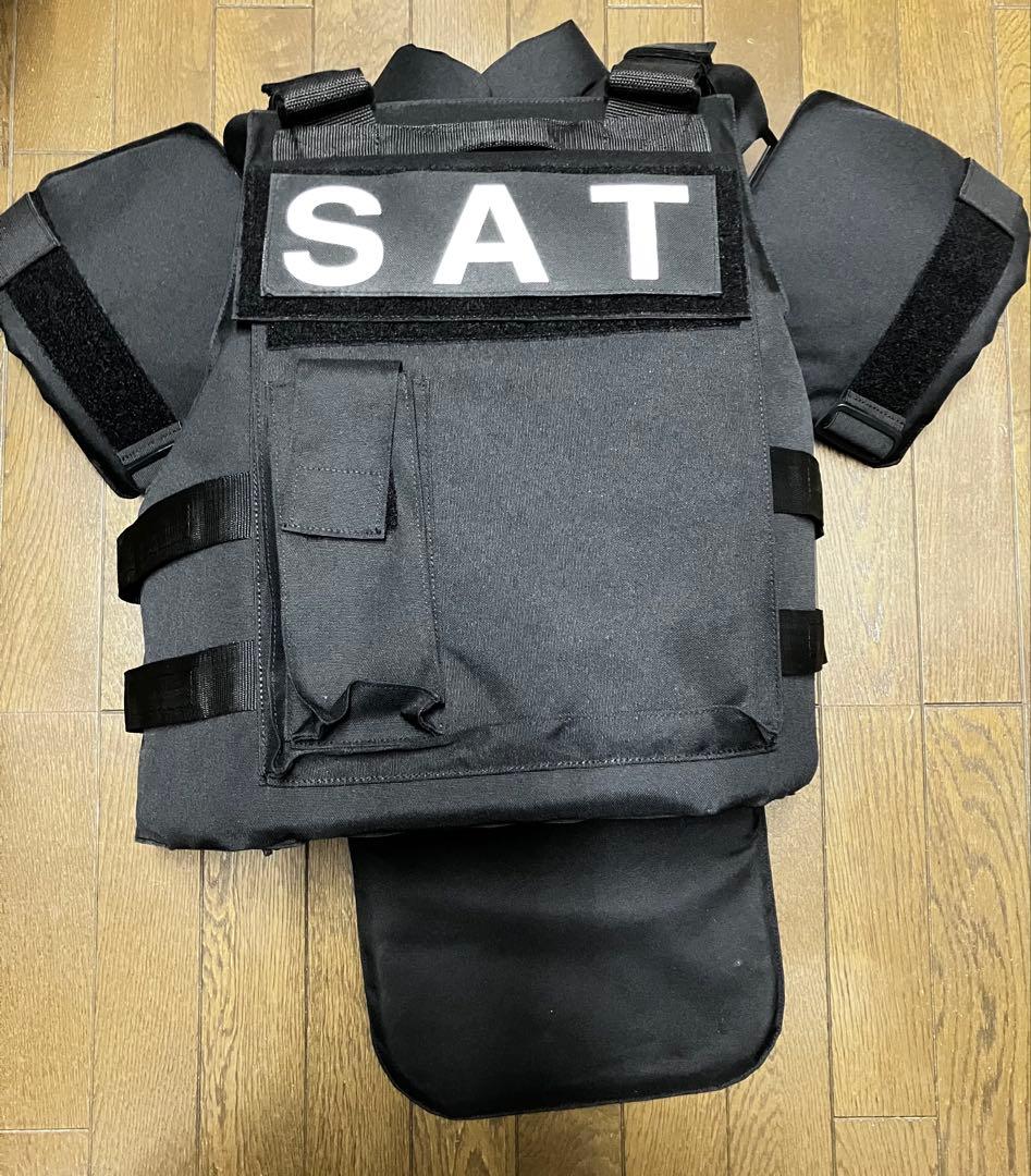 警察SAT ボディアーマー 3型　ブラック