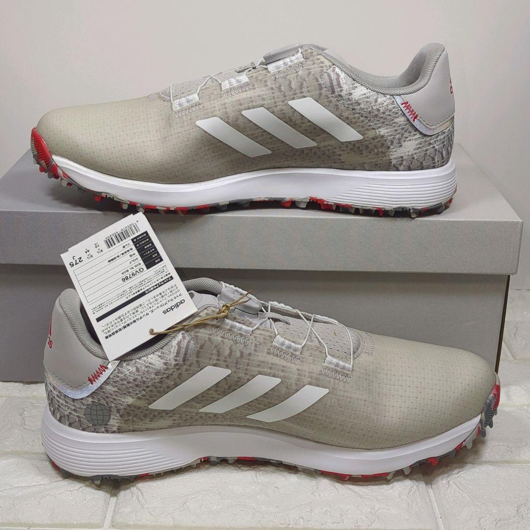 27.5 アディダス(adidas) ゴルフシューズ スパイクレス ボア