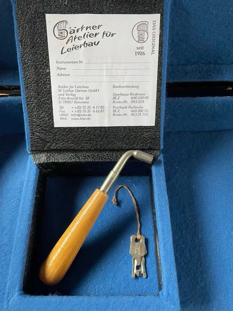 ゲルトナー 小型ソプラノライアー 27弦